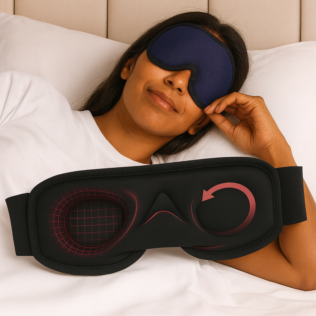 Plush Fit Blackout Eye Shade, Navy