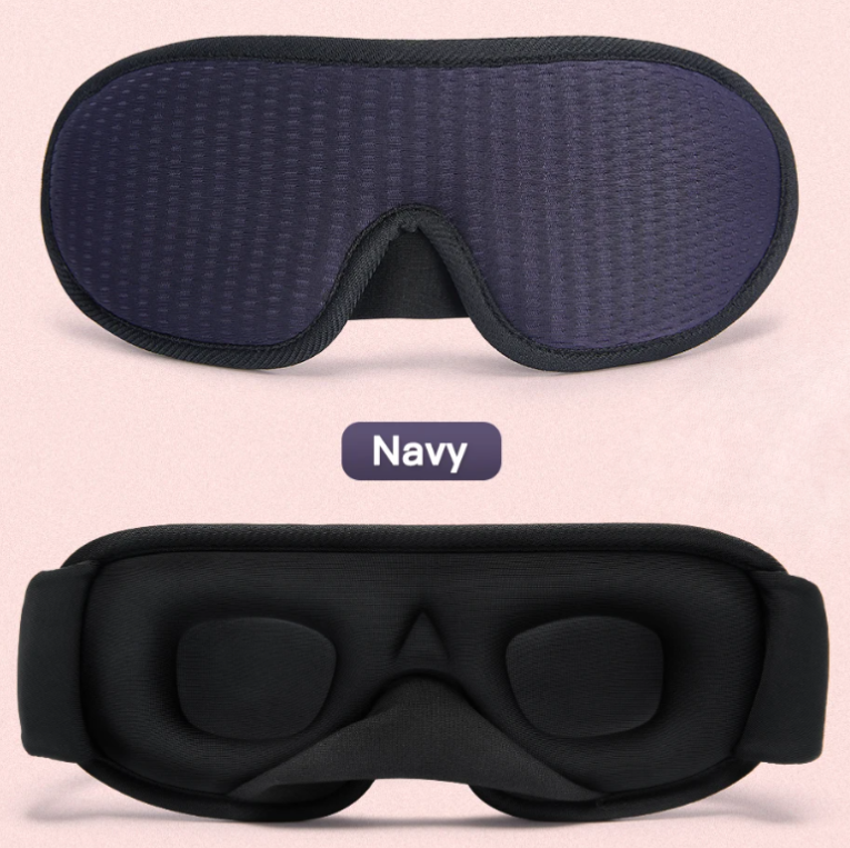 Plush Fit Blackout Eye Shade, Navy